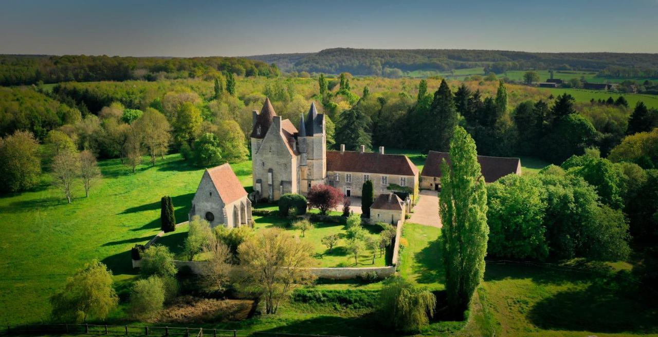 Chambre Jaune Manoir De La Vove Perche Bed & Breakfast Corbon  Exterior photo