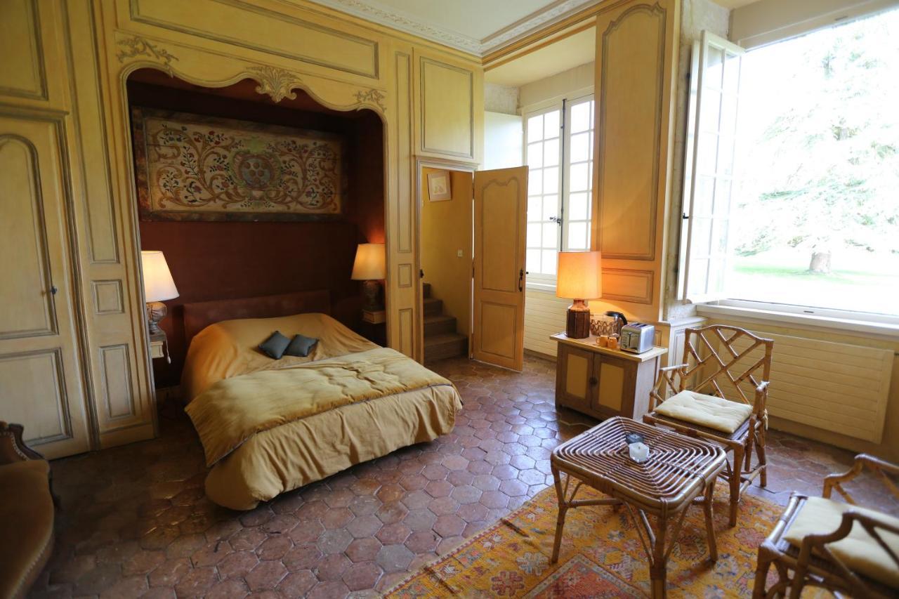 Chambre Jaune Manoir De La Vove Perche Bed & Breakfast Corbon  Exterior photo