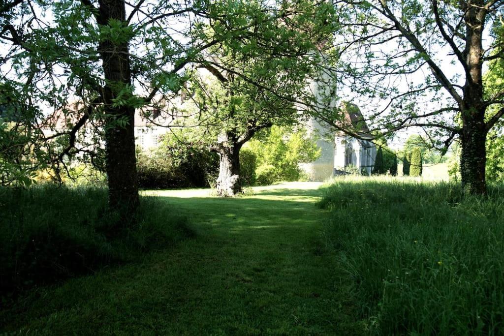 Chambre Jaune Manoir De La Vove Perche Bed & Breakfast Corbon  Exterior photo