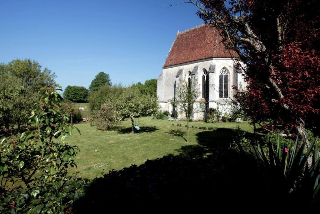 Chambre Jaune Manoir De La Vove Perche Bed & Breakfast Corbon  Exterior photo