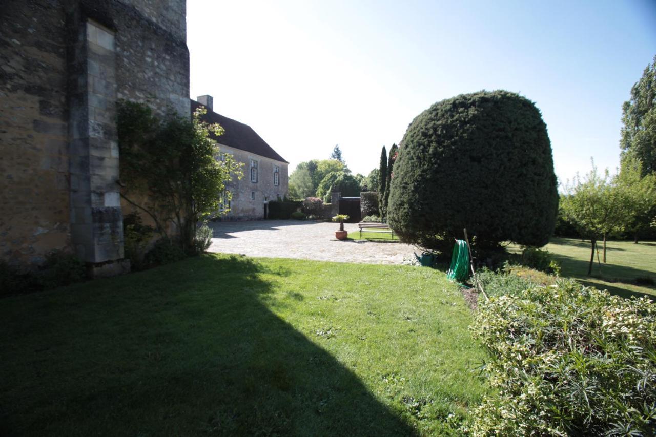 Chambre Jaune Manoir De La Vove Perche Bed & Breakfast Corbon  Exterior photo